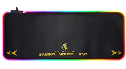 Tapete Pad Mouse Gamer Rgb Almohadilla Largo 80x30